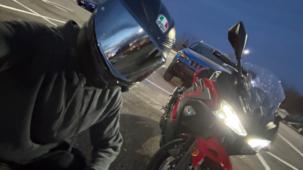 Ninja 500 post oil change