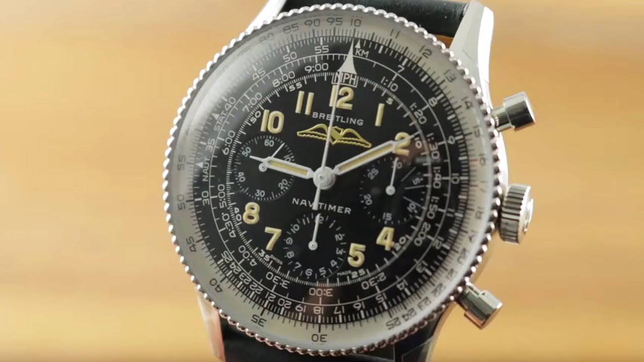 Breitling Navitimer 806 1959 Re-Edition Limited Edition AB0910371B1X1 Chronograph Watch Review