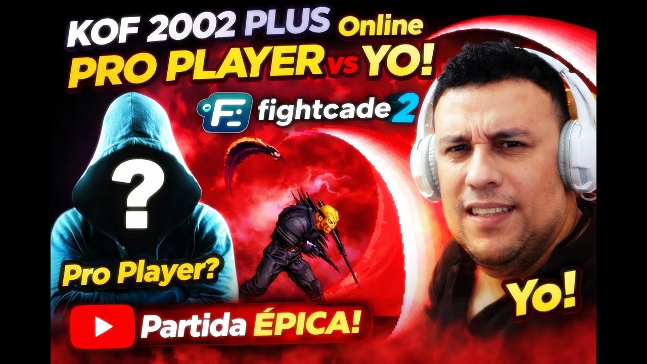 Seria um Pro Player de Plus fightcade2? Usei todos os recursos! #fightcade2 #kof2002 #proplayer #kof