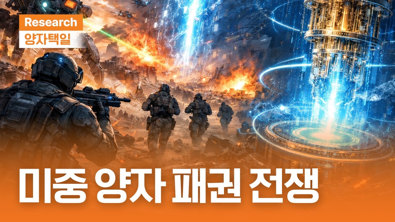 잠금장치가 바뀐다｜양자컴퓨터 이후의 전쟁｜미국은 규칙, 중국은 통신망ㅣ양자택일ㅣ2026.1.23(금)