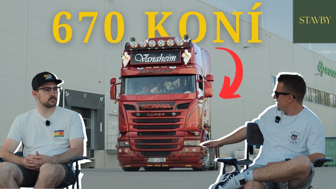 4K | Pokuta 23 000 EUR? | Scania V8 | STAVBY
