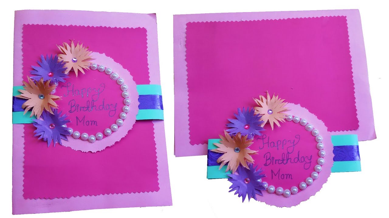 Surprising Gift! Mom's Birthday Card - Greetings Card for Mother