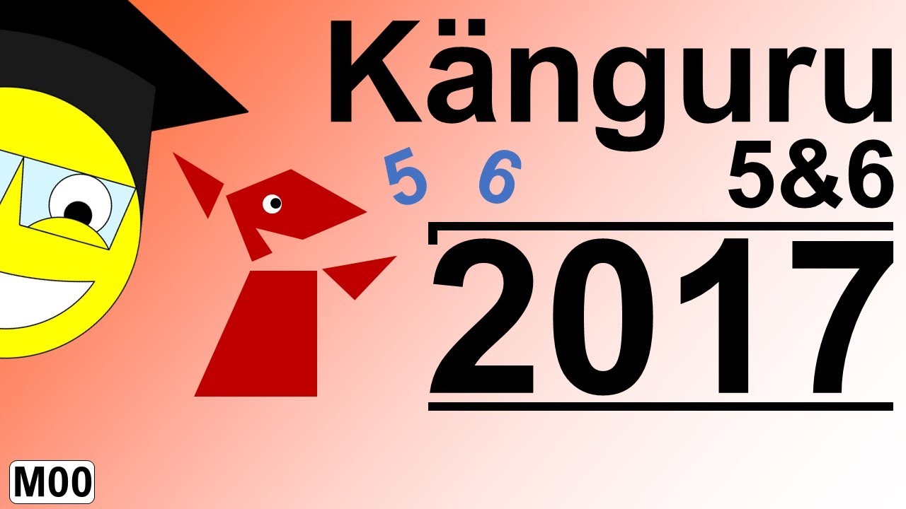 Klasse 5/6 von 2017 - Känguru der Mathematik