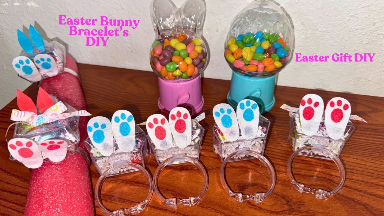 Easter Bunny Bracelet's / Easter Gift DIY