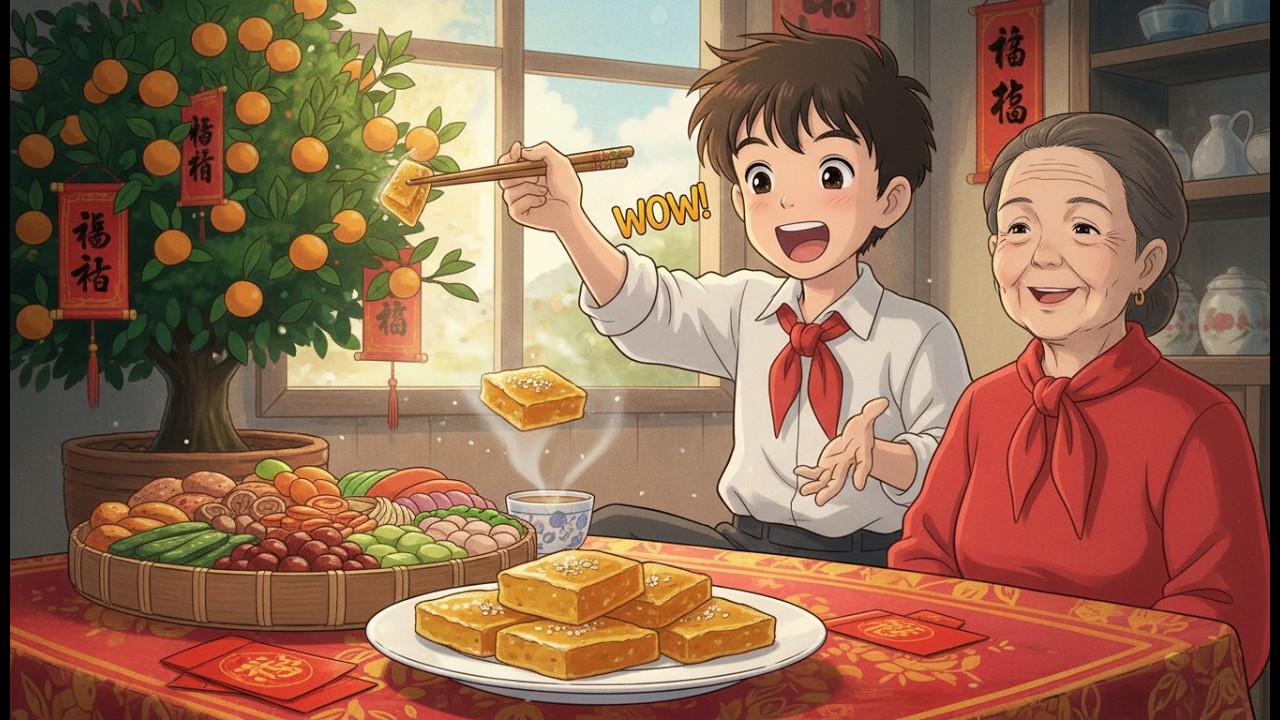 cozy countryside grandma & grandson | vietnamese TET holiday asmr cooking
