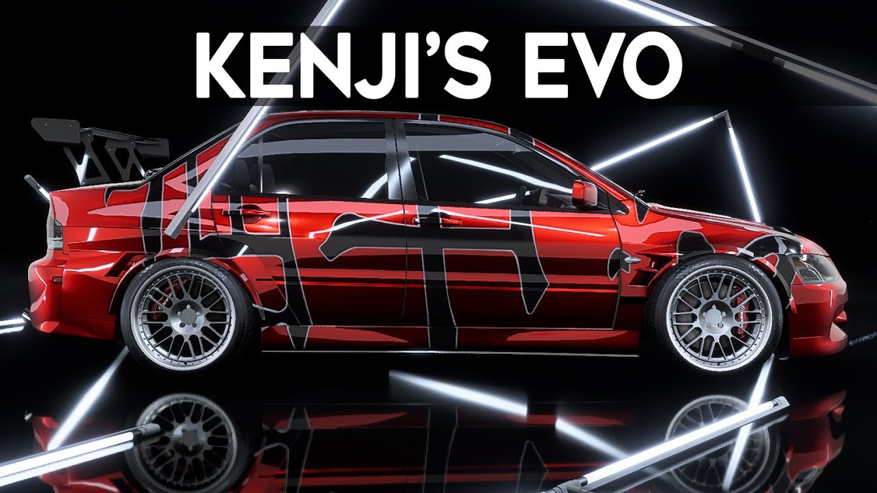 Kenji's Mitsubishi Lancer Evolution (Need for Speed: Carbon) / NFS Heat