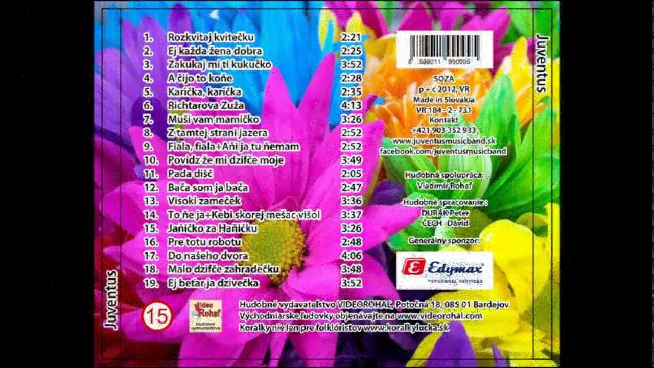 hudobná skupina JUVENTUS - Povidz že mi dzifče moje (CD JUVENTUS 2012)