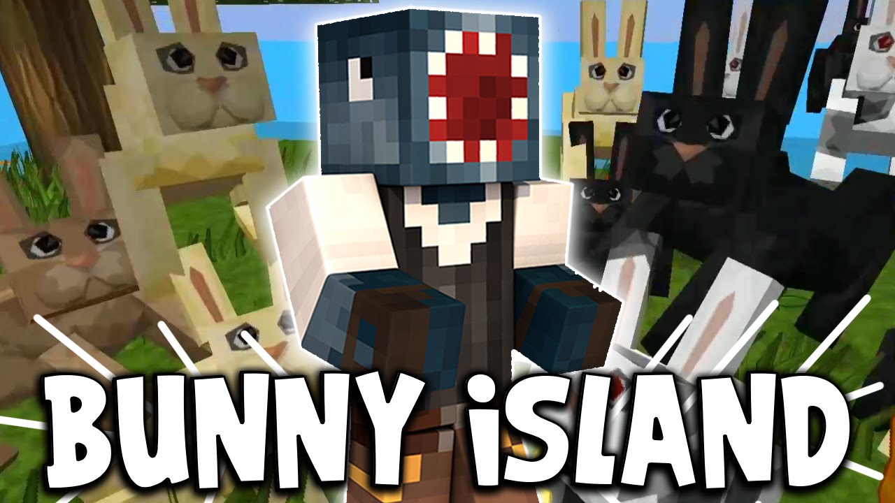 Minecraft - TIME TRAVELLERS! - BUNNY ISLAND! #6 W/Stamps & Ash!