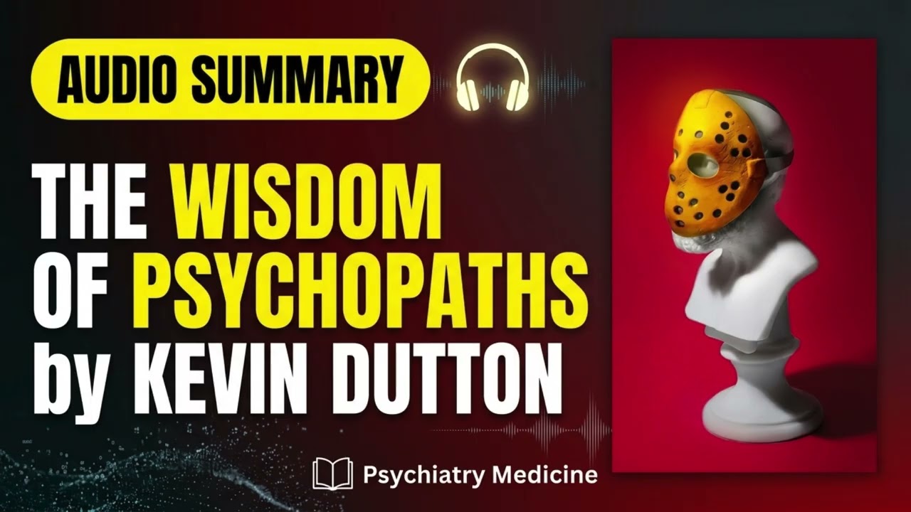The Wisdom of Psychopaths by Kevin Dutton | Complete Summary | Psychology of Fearlessness & Focus