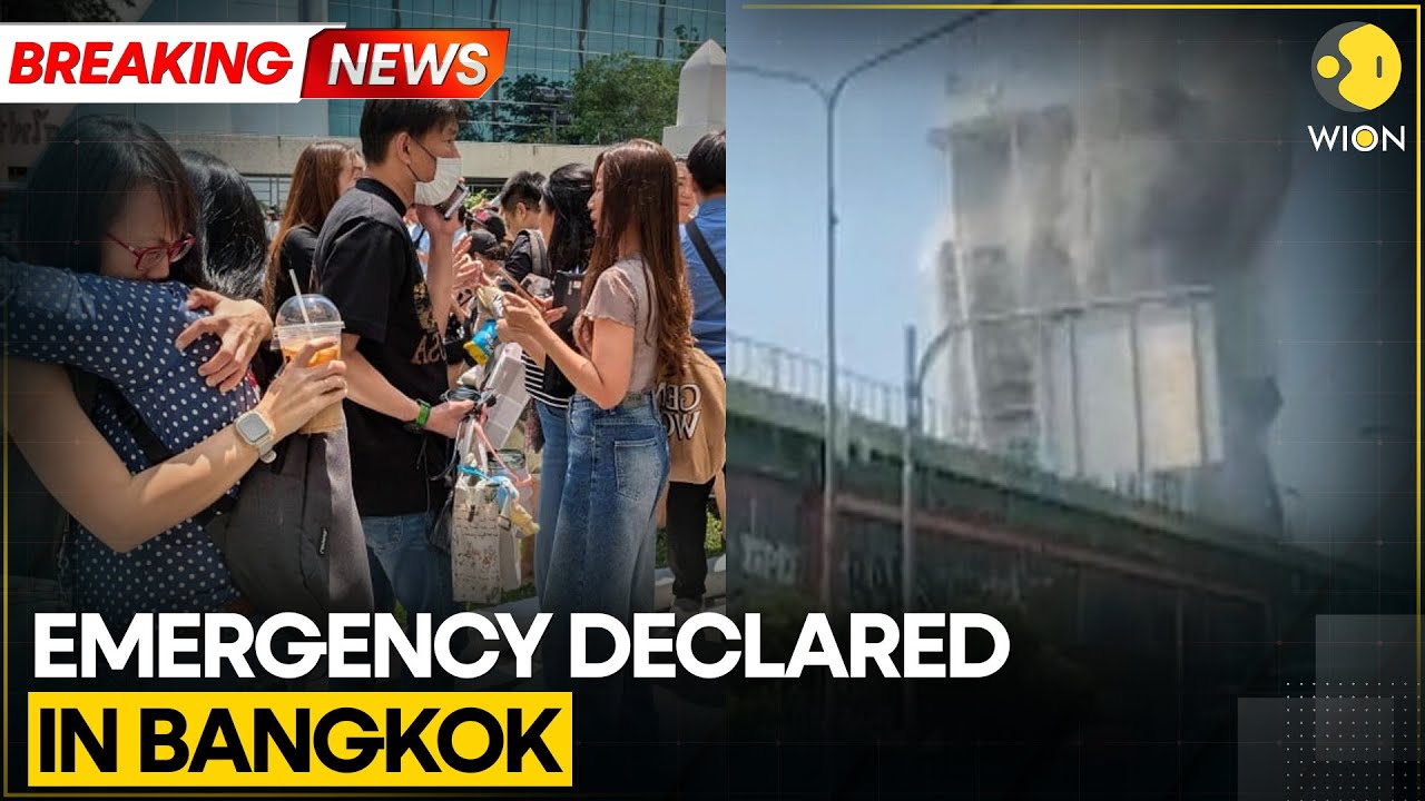 BREAKING: Building Collapses In Bangkok, Bridge Falls In Myanmar After 7.7 Magnitude Quake | WION