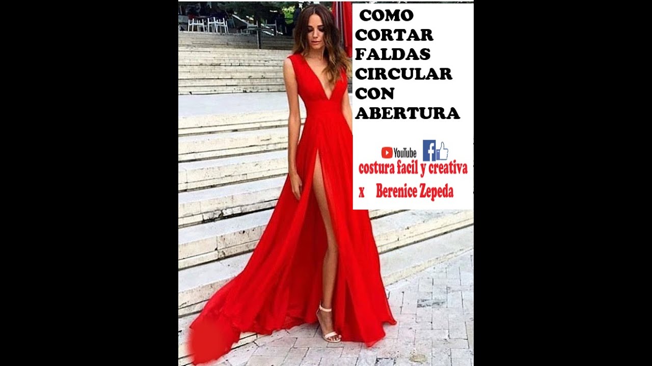 # 1  FALDA CIRCULAR CON ABERTURAS👀CIRCLE SKIRT WITH OPEN LEG👀CHOOSE YOUR LANGUAGE IN TOOL BAR