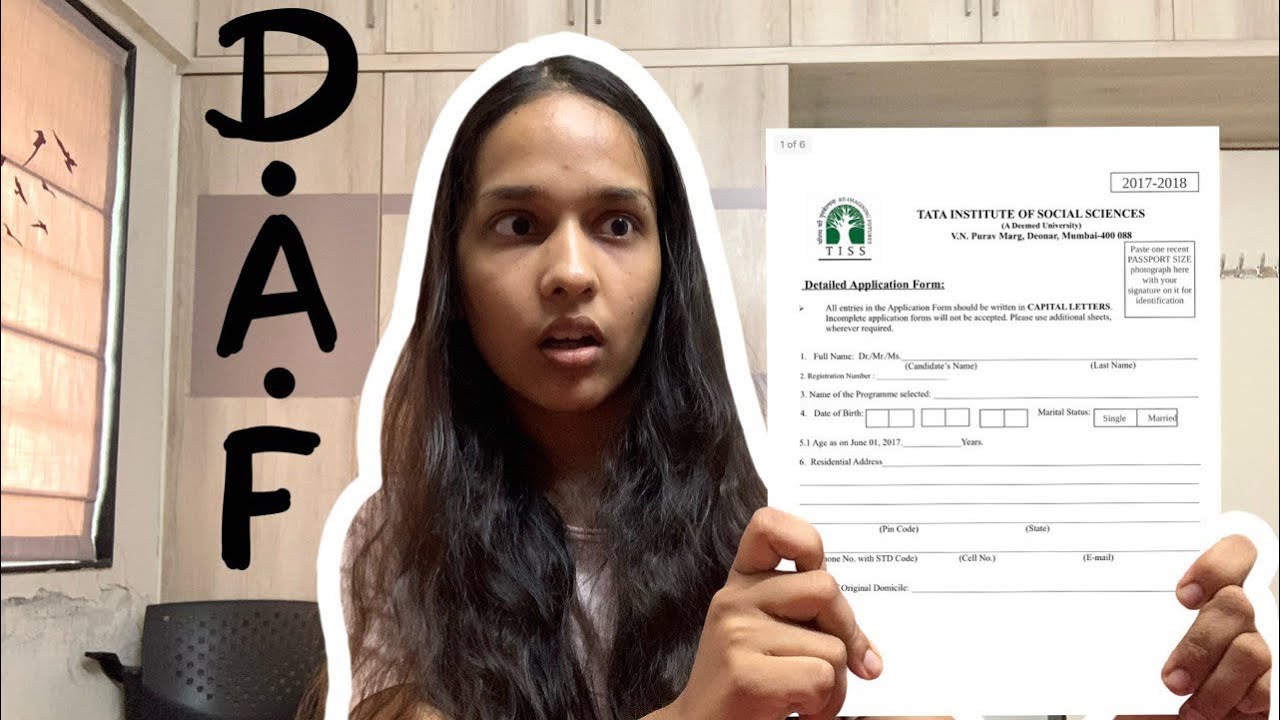 How to write the PERFECT DAF for TISS 2022 - Amazing Practical TIPS for DAF