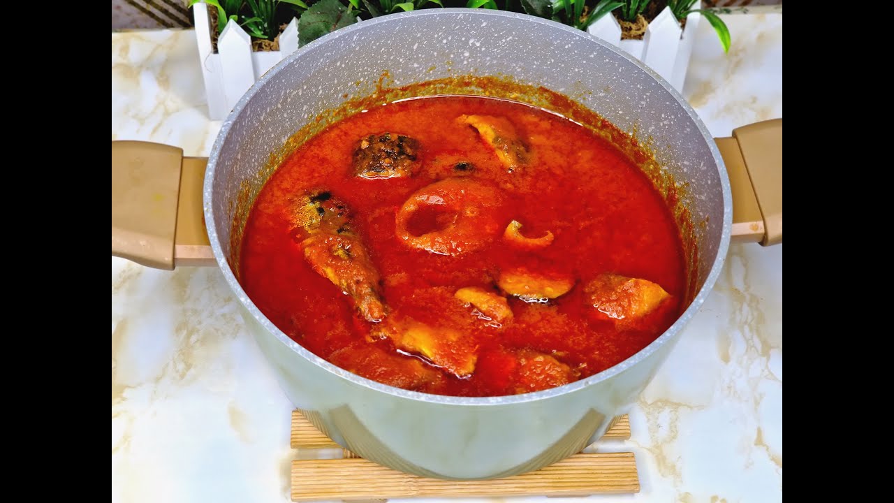 How to make Fish stew | Omi obe eja