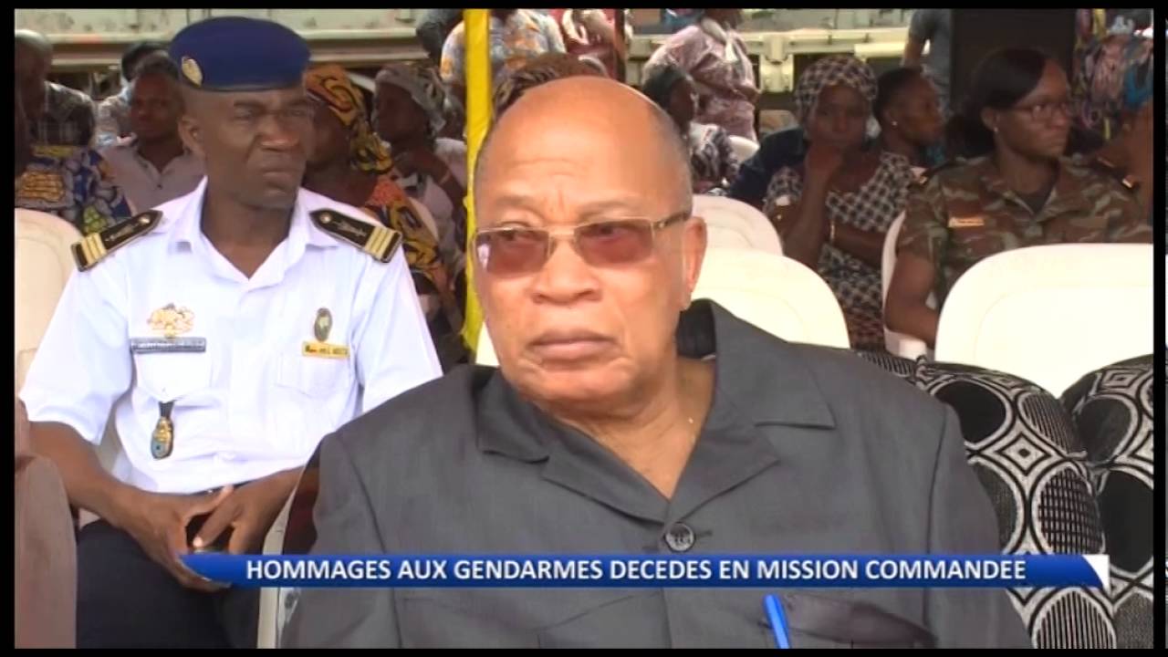La gendarmerie nationale rend hommage à ses éléments tombés