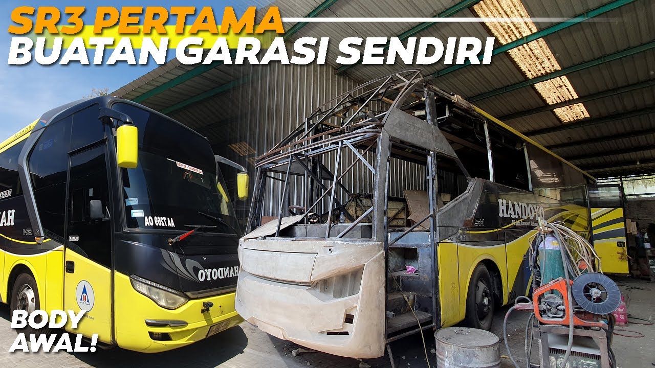 HANDOYO BIKIN SR3 SENDIRI ‼️ EXPERIMEN GARASI SR3 PERTAMA DARI LUAR KAROSERI LAKSANA 🤩