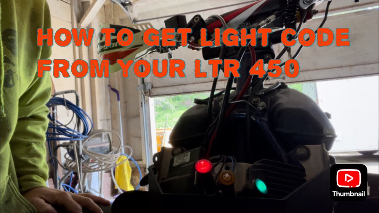 lrt 450 blinking red light