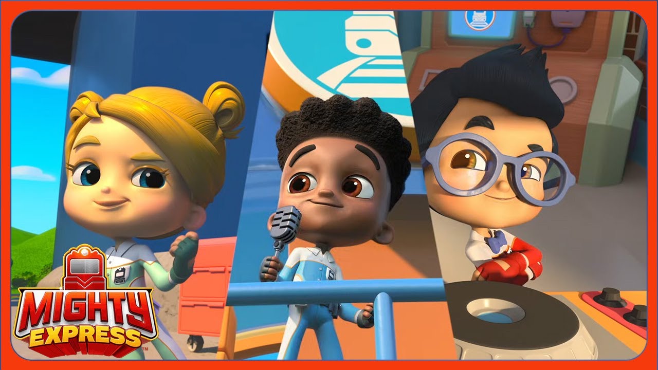 Meet The Mighty Express Crew! (Compilation) | Mighty Express | Cartoons For Kids