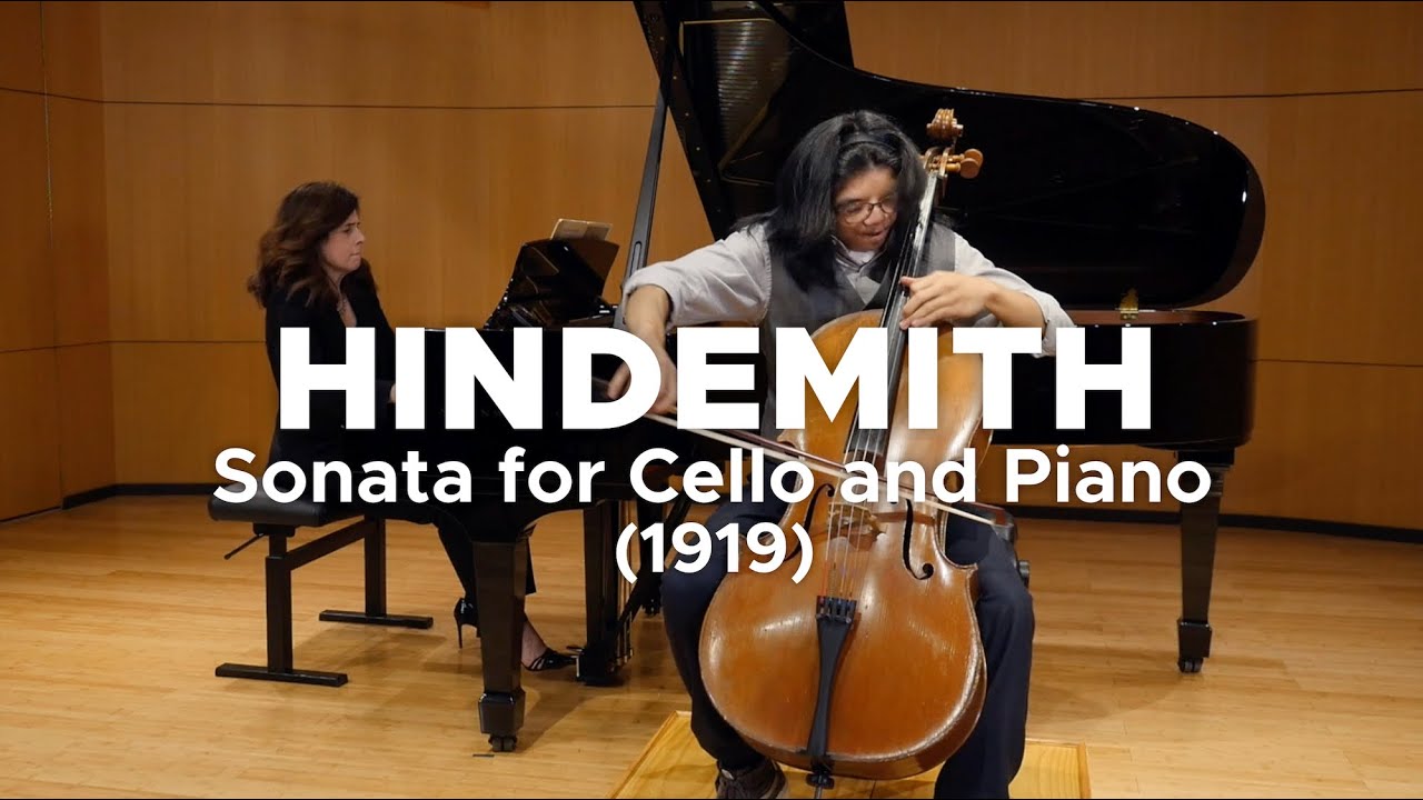Paul Hindemith - Sonata for Cello and Piano, Op.11 No.3 (1919)