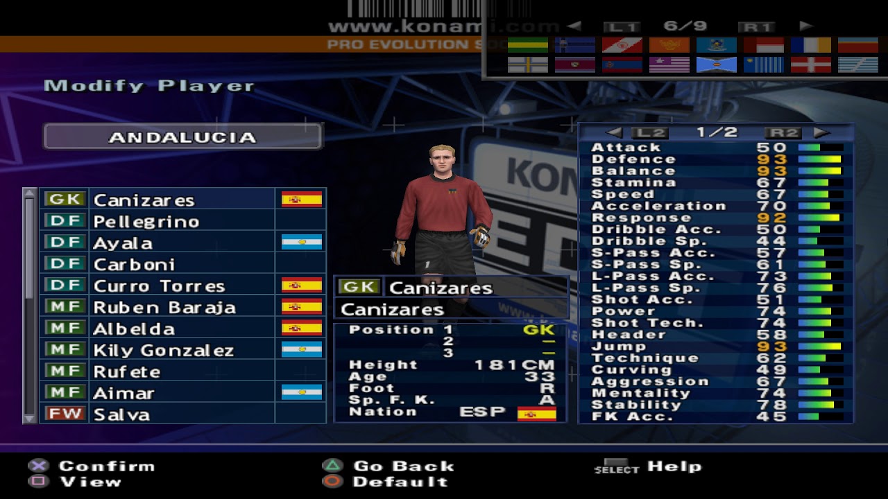 PES 2: Club Players fast review (ps2 emulator)