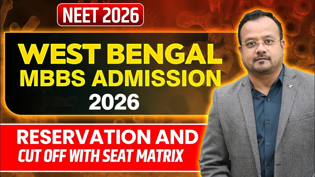 West Bengal MBBS Admission 2026 | Reservation, Cut-Off & Seat Matrix