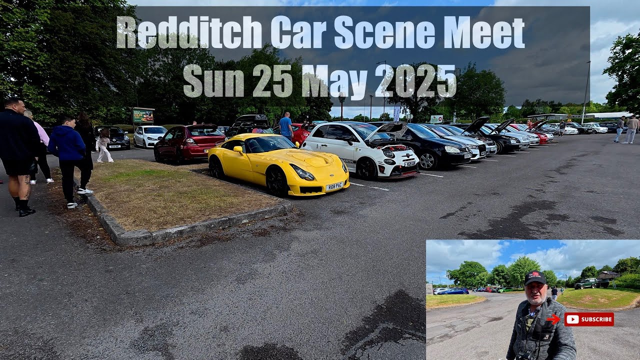 Redditch Car Scene Meet Sun 25 May 2025