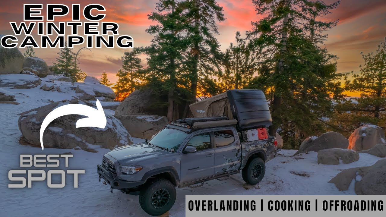 BEST CAMPING IN CALIFORNIA | Winter Overlanding Camping | Idyllwild California | Overlander