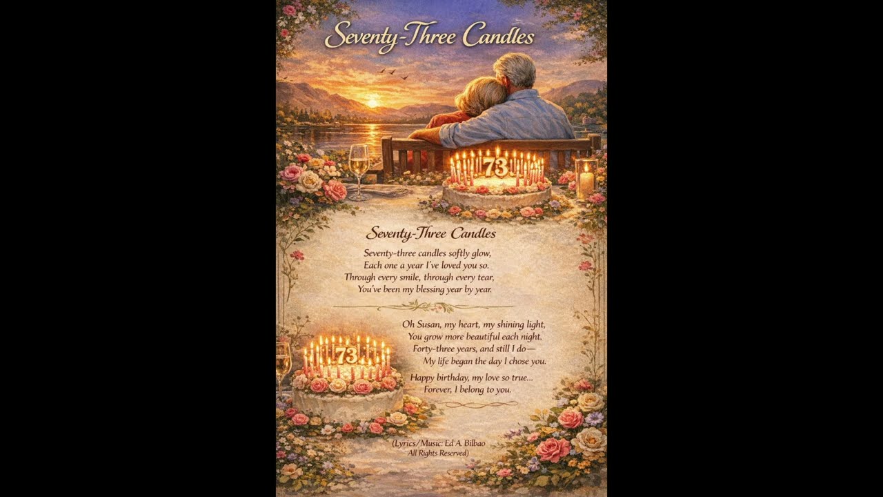 Seventy-Three Candles of Grace| Ed A. Bilbao