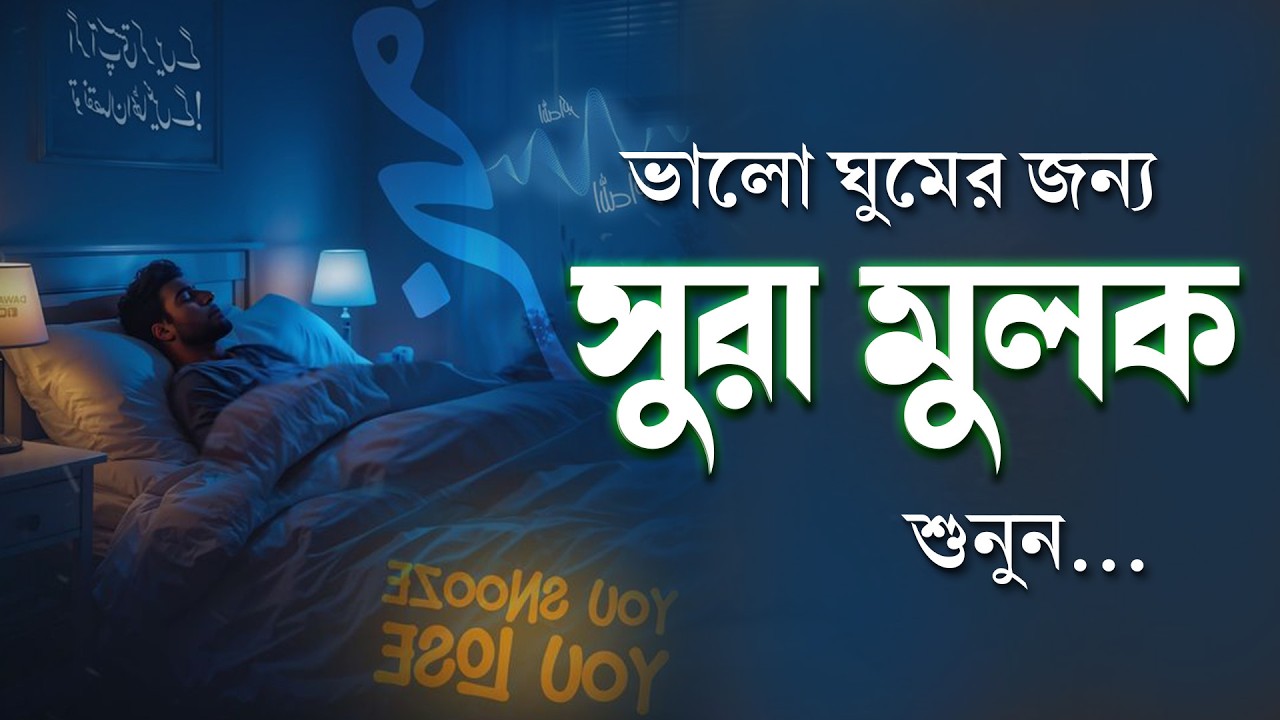 সূরা মুলক | Surah Al-Mulk | রাতের শান্তির সঙ্গী | Most Peaceful Quran Tilawat by Alaa Aqel