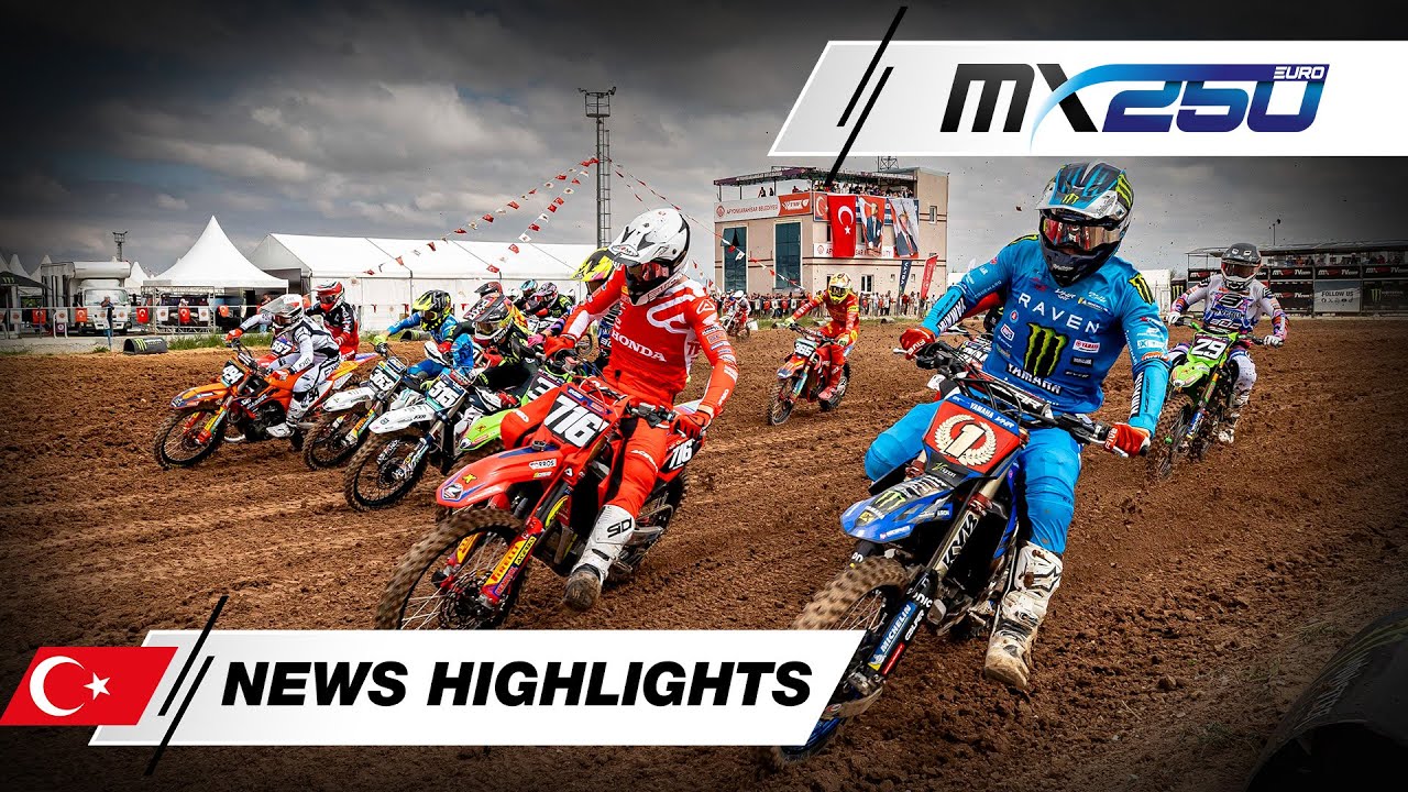 News Highlights EMX250 Race 2 | 2025 MXGP of T&uuml;rkiye