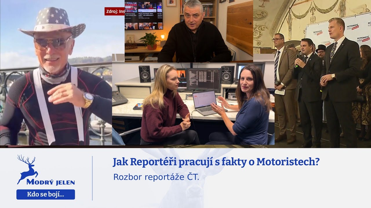 Rozbor report&aacute;že ČT: Jak Report&eacute;ři pracuj&iacute; s fakty o Motoristech?