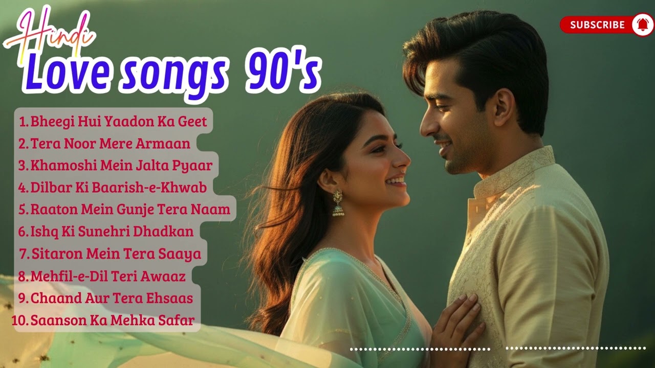 Evergreen 90s Bollywood Melody Songs 🌹 Golden Love Collection