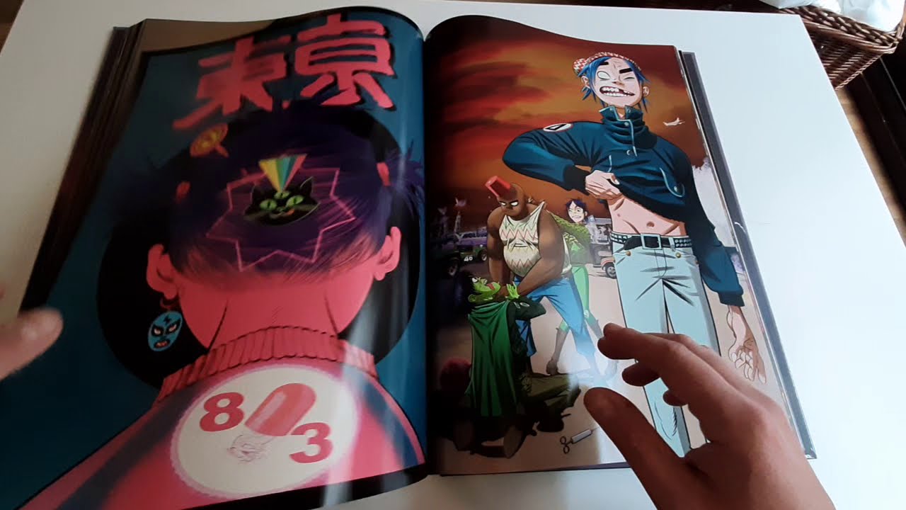 Unboxing Gorillaz ALMANAC DELUXE [Video en español]