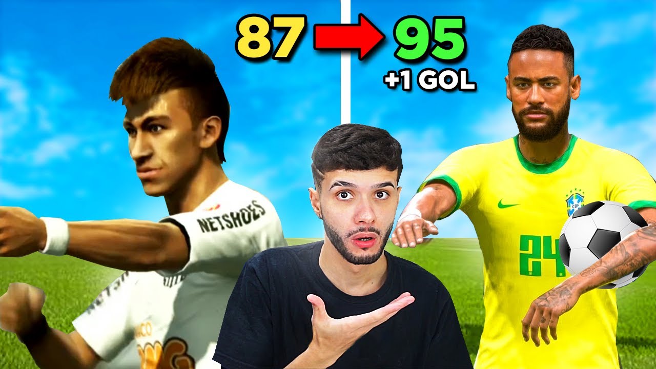A Cada GOL o NEYMAR Evolui no BOMBA PATCH!