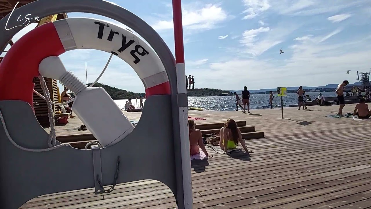 S&oslash;renga sj&oslash;bad/Lisa Vlog