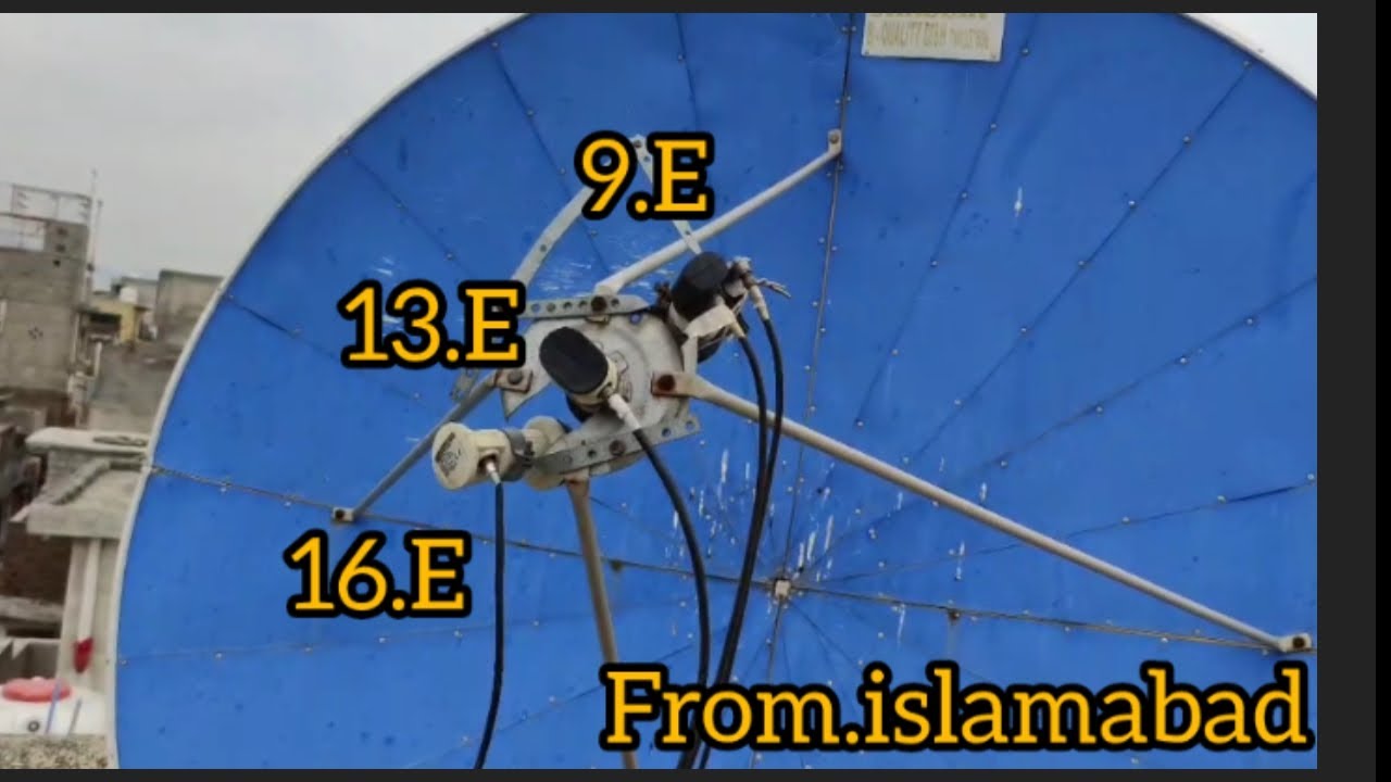  Hotbird 13E Setting on 6 Feet dish New Channele📡