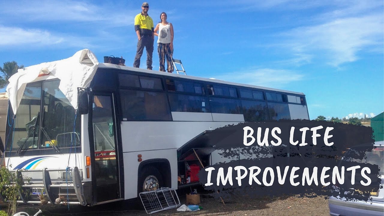 Converted Bus Roof Renovation | Improving our tiny home during Australia lockdown