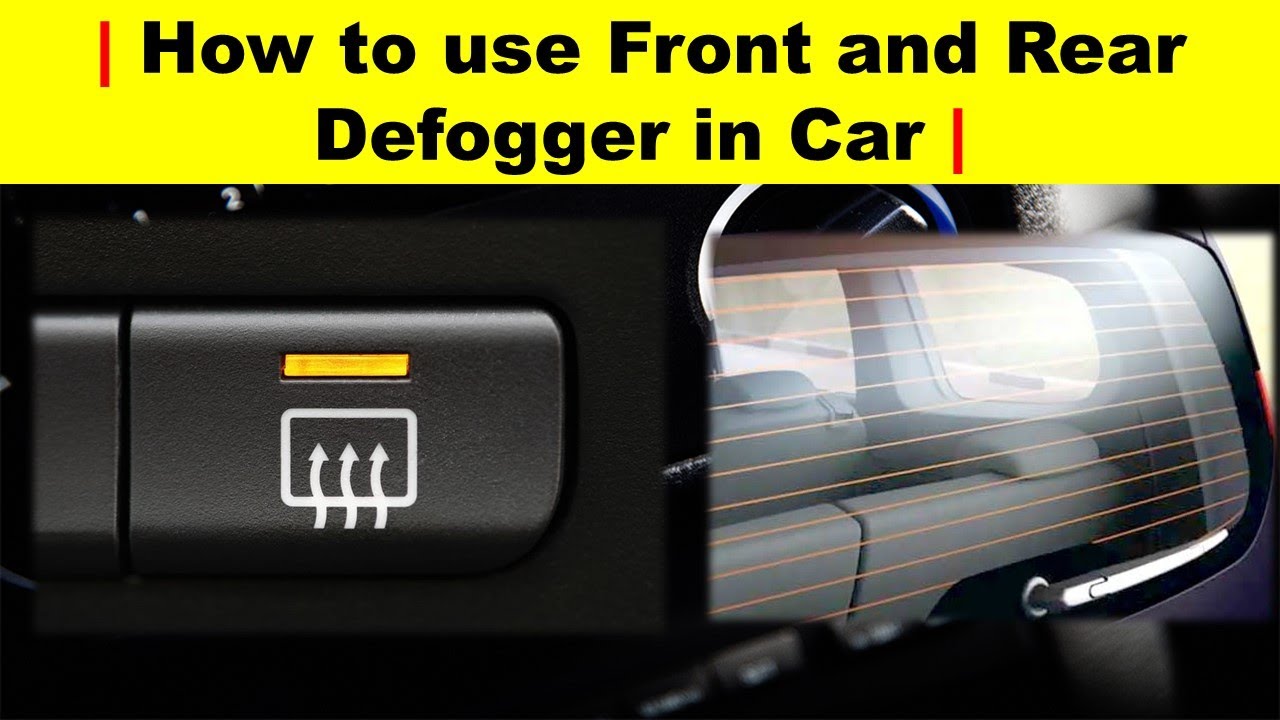 How to use Front and Rear Defogger in Car | UandI Automobiles