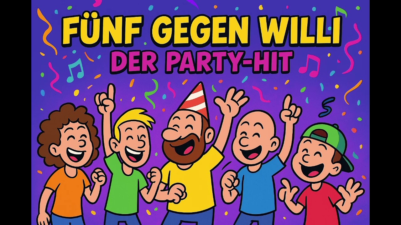 Fünf gegen Willi ! Der Partyhit !