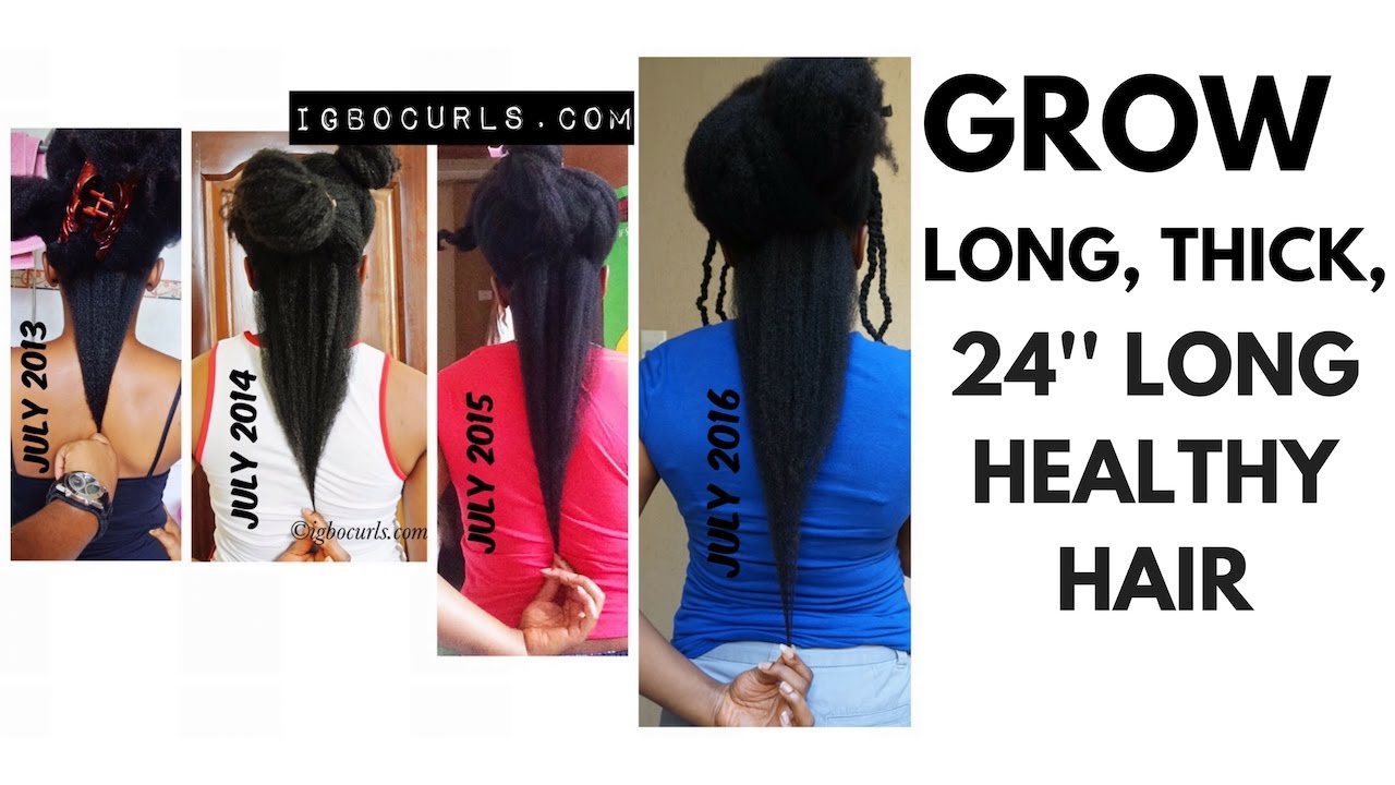 10 Tips To GROW TYPE 4 NATURAL HAIR Long & Fast  (5years)