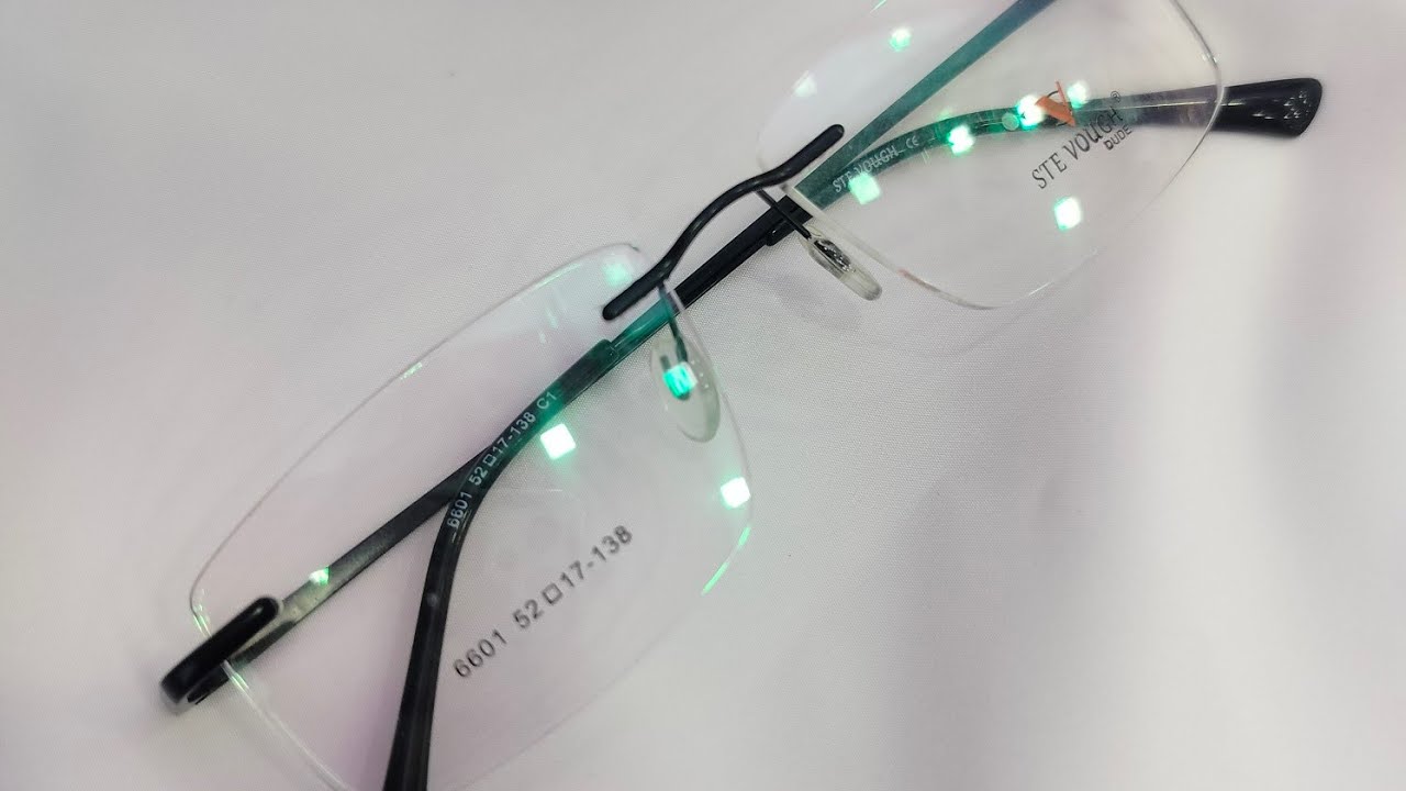 Rimless frames 2024 #eyewear #sunglasses #fashion #contactlenses