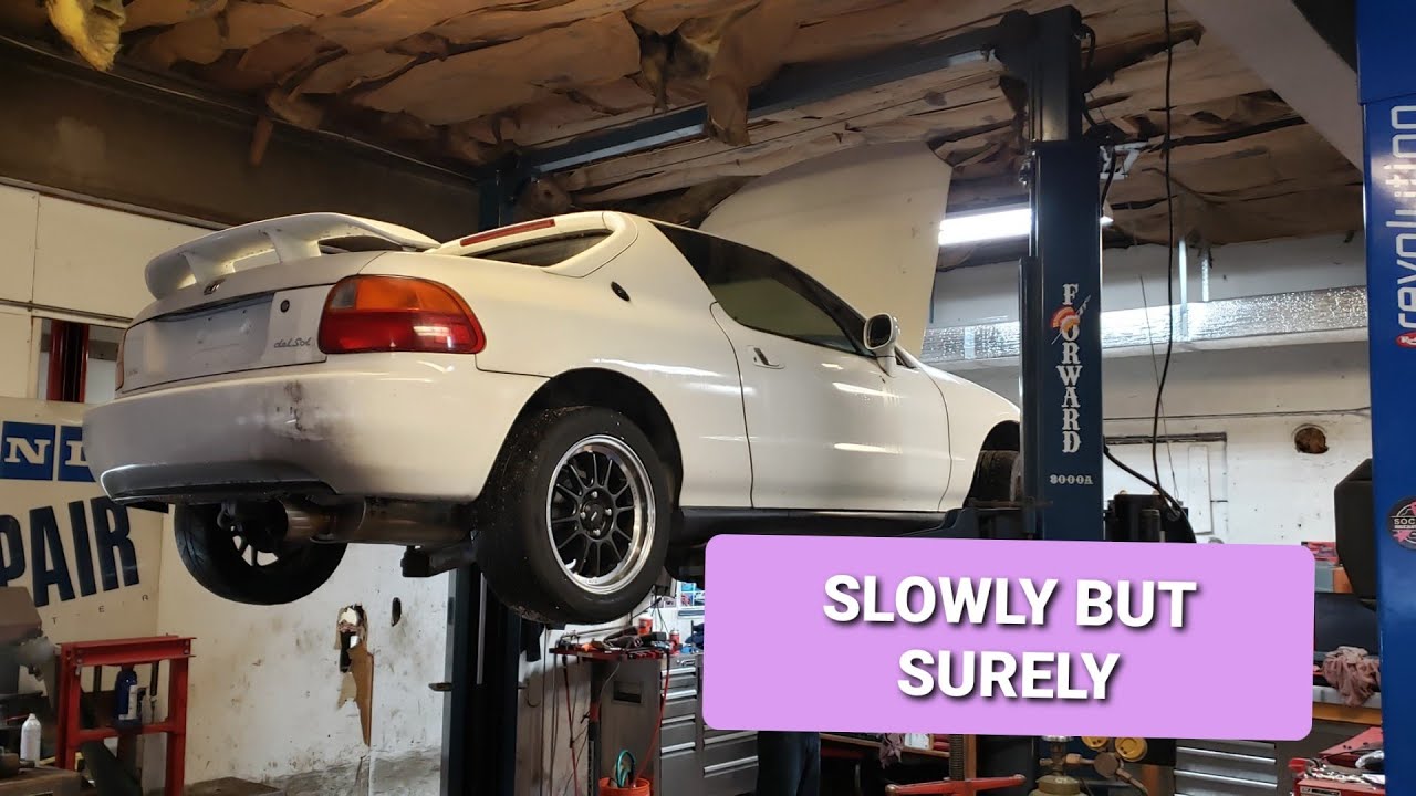 HONDA CIVIC DELSOL B16 SWAP & REBUILD PART 3