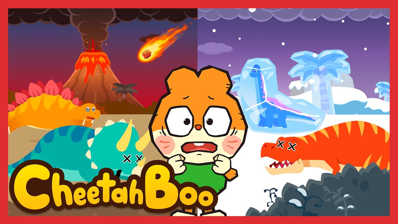 Uh-Oh! Where Did the Dinosaurs Go? | Dinosaurs for kids | Nursery rhymes & Kids Song | #Cheetahboo