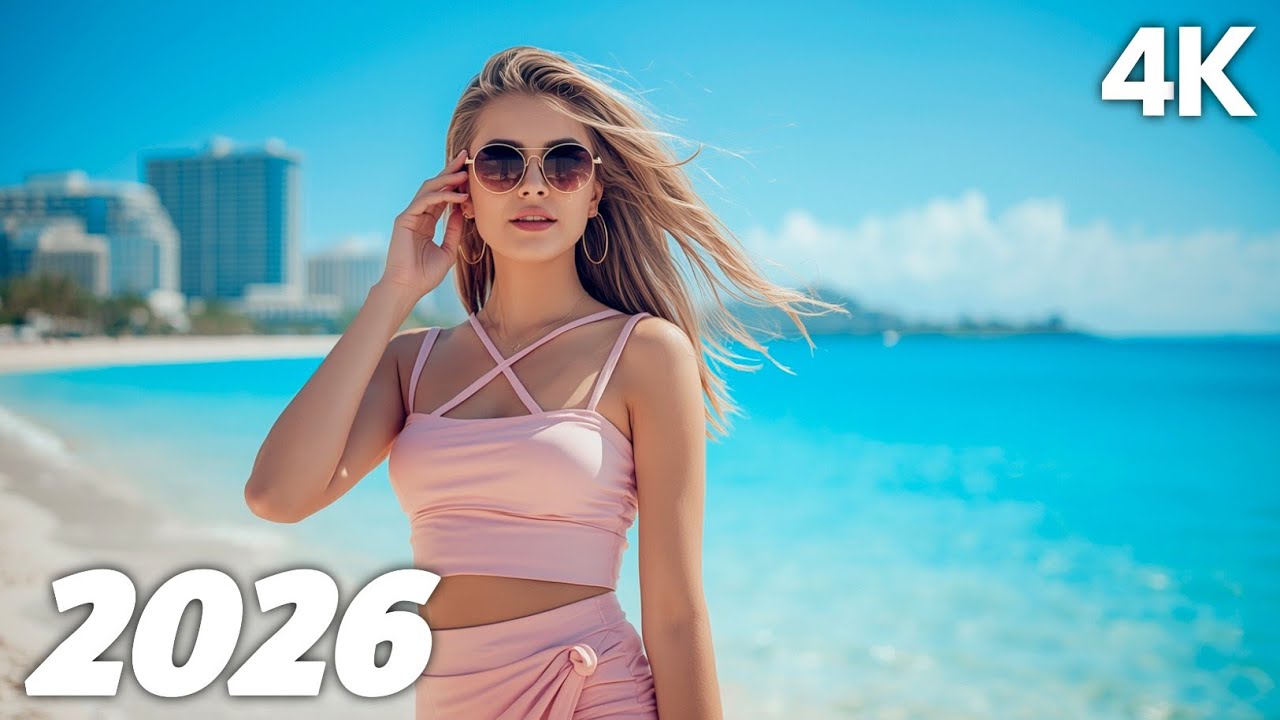 Deep House 2026 🌺 Tropical Summer Relax Mix 4K UHD | Deep Club