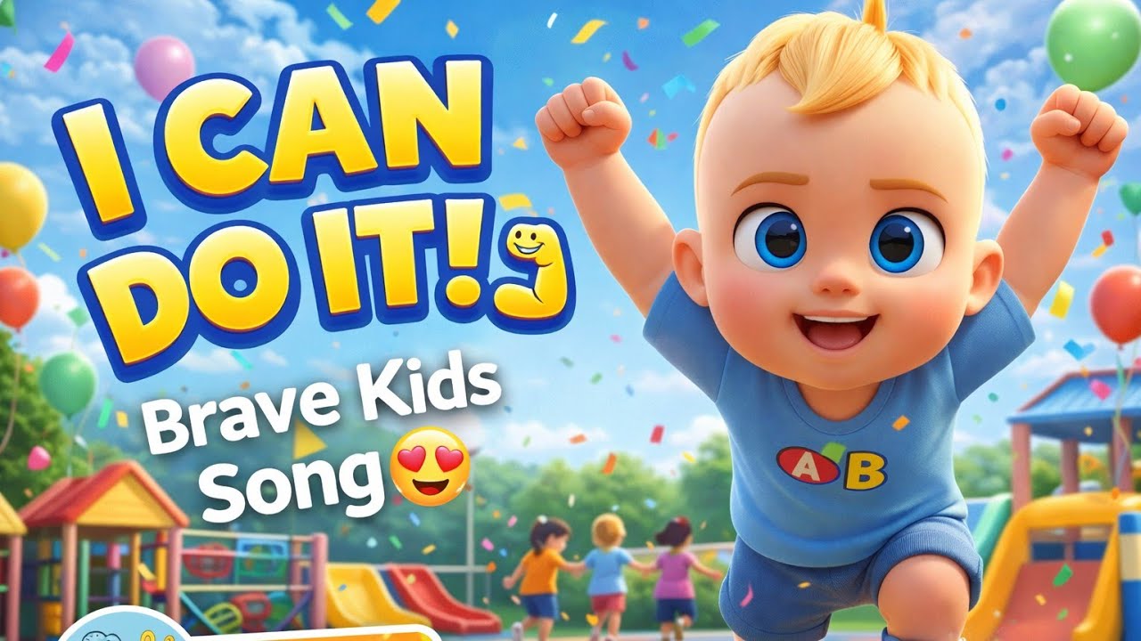 I Can Do It! 😍 | Fun Kids Playground Song