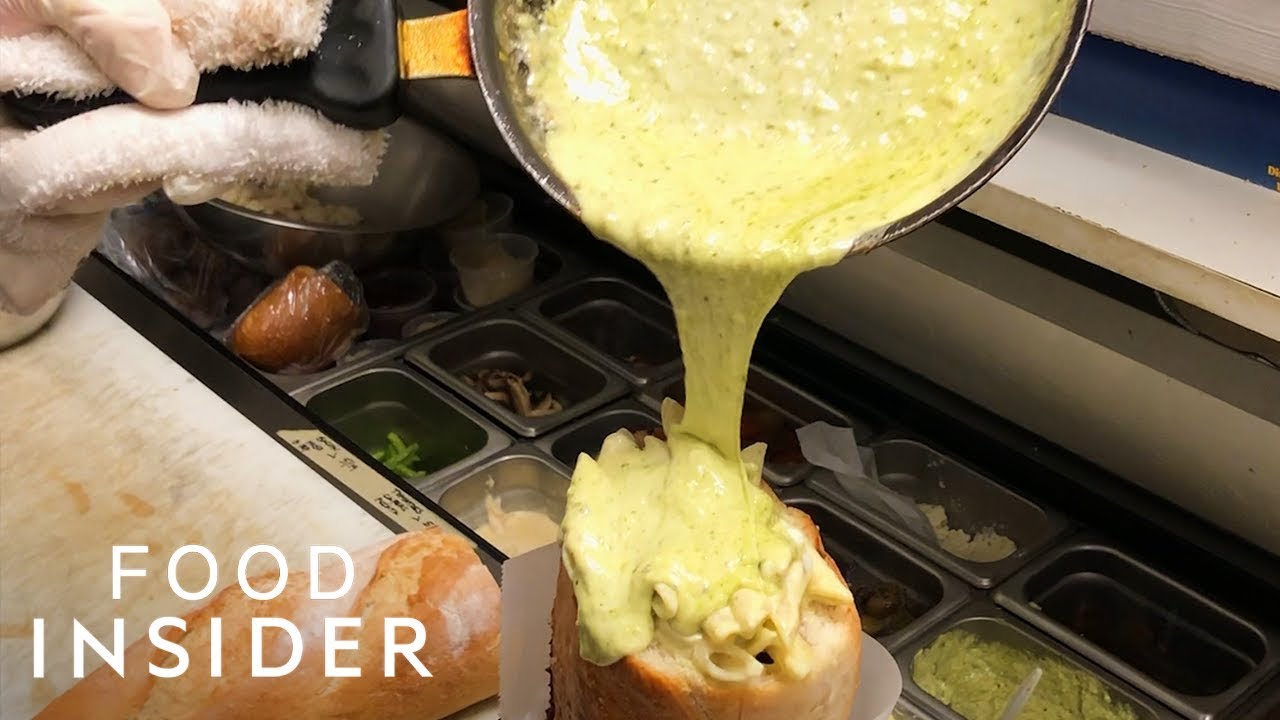 Restaurant Serves A Pasta-Stuffed Sandwich Called 'Fat Baby'