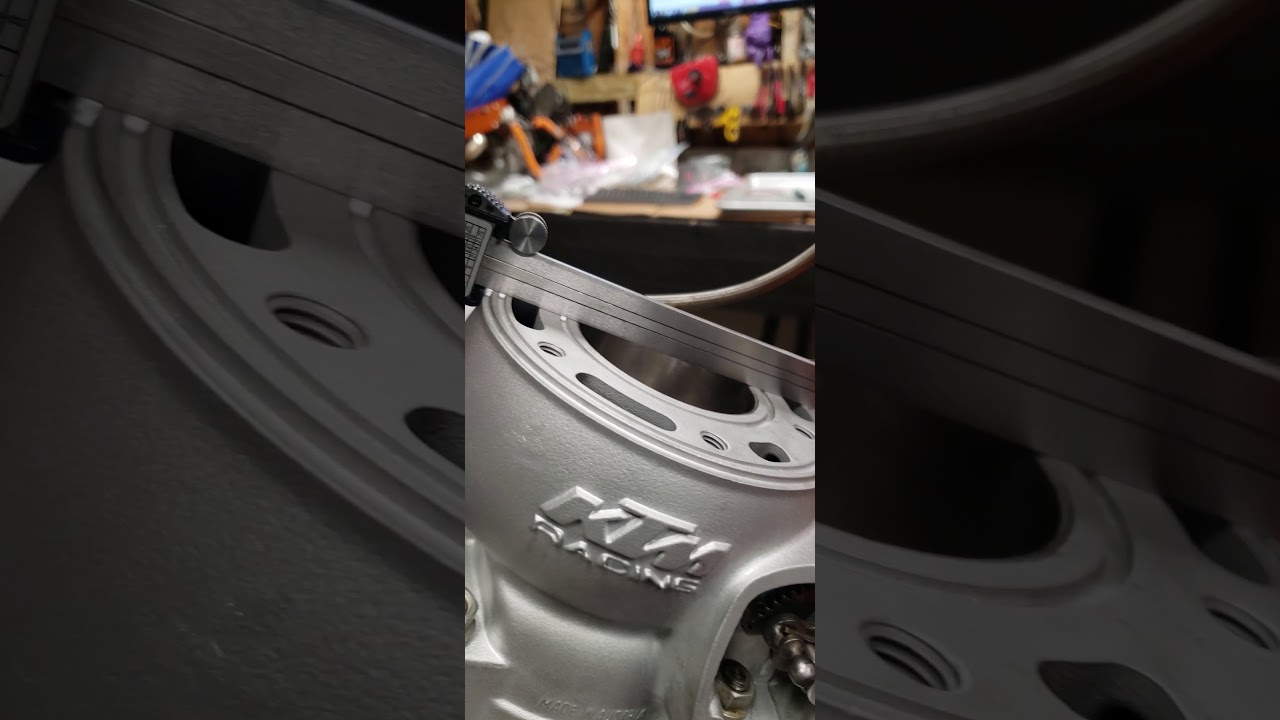 Setting the x dimension KTM. LISTEN TO THAT COMPRESSION with replating!!!