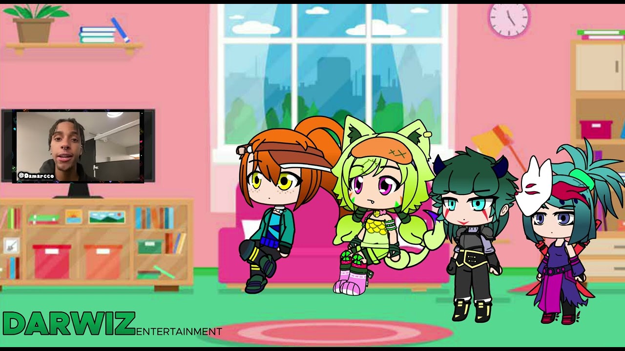 Команда FGFS (часть Джарвиса и компании) реагирует на Mario Does Pranks 2 (Gacha Club)