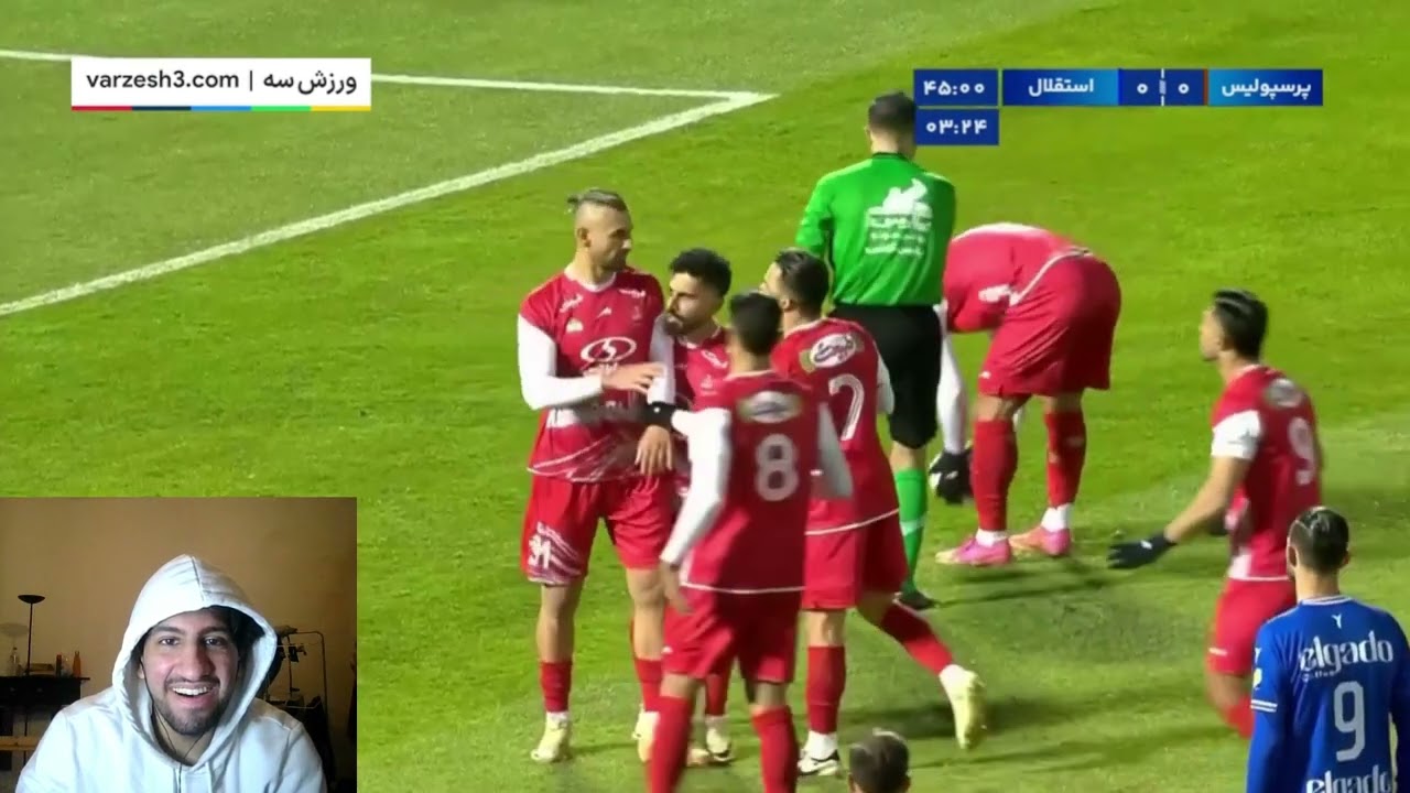 خلاصه بازی استقلال پرسپولیس|دربی با یه استقلالی    #استقلال #پرسپولیس
