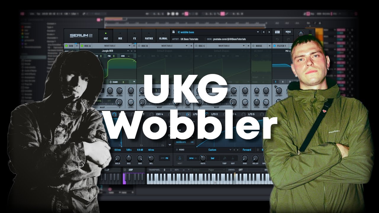 How to make a UKG Wobble Bass (FREE PRESET!)
