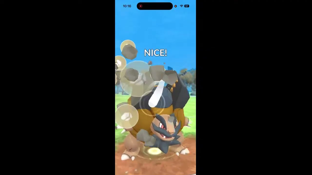 Battles time in Pokemon Go battle league with a new team member